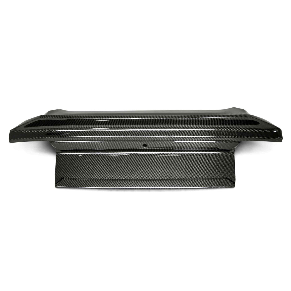 Tapa de la cajuela de fibra de carbono con alerón integrado para Ford Mustang 2015-2023
