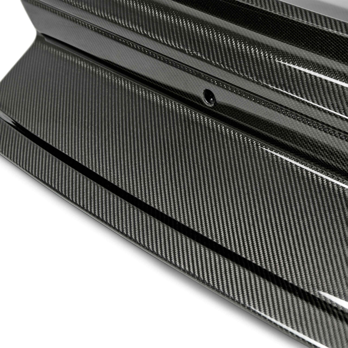 Tapa de la cajuela de fibra de carbono con alerón integrado para Ford Mustang 2015-2023