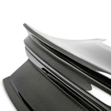 Tapa de la cajuela de fibra de carbono con alerón integrado para Ford Mustang 2015-2023