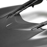 20+ Chevrolet Corvette C8 Tapa de maletero de carbono seco