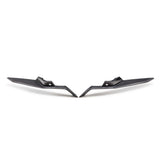 Deflectores de rejilla superior de fibra de carbono para Chevrolet Corvette C8 Z06 2023–2024