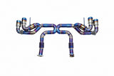 Sistema de escape Catback con válvulas de titanio Corvette C8 - APEX Exhaust