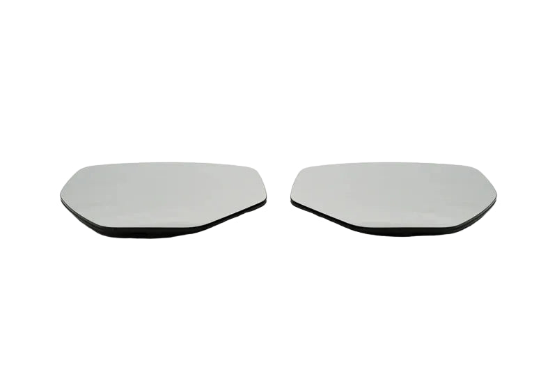 C8 Corvette Wide Angle Convex Mirrors with Turn Signals, Defrosters &amp; Blind Spot Detection