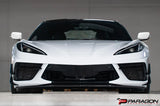 Corvette C8 Stingray Verus Engineering Carbon Flash Dual Element Canards