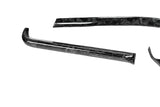 C8 Corvette Carbon Fiber Interior Trim - 3 Piece Kit - Red, Black, Forged