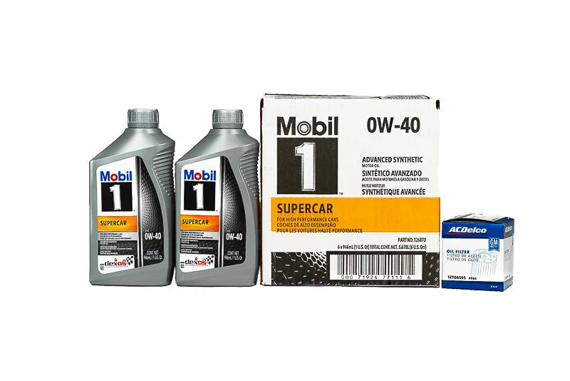 Mobil 1 C8 Corvette LT2 6.2L Oil Change Kit (2020+)