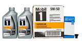 Mobil 1 C8 Corvette Z06 / ZR1 / ZR1X 5W-50 Oil Change Kit