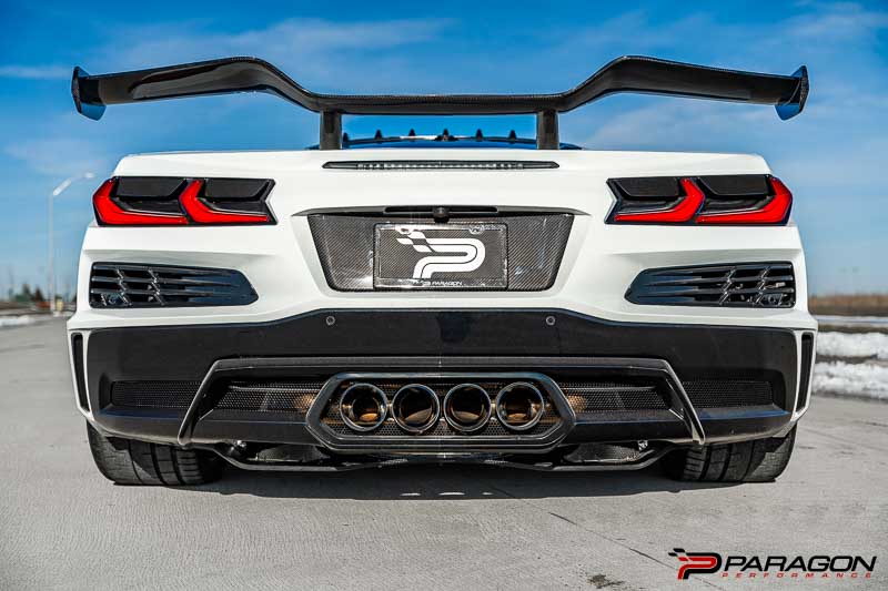 Corvette C8 Stingray to Z06 Rear Bumper Conversion Kit