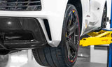 C8 Corvette Z06 / E-Ray / ZR1 Extended Rear Splash Guards – Carbon Flash