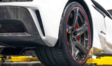 C8 Corvette Z06 / E-Ray / ZR1 Extended Rear Splash Guards – Carbon Flash