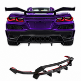 C8 Corvette Z06 / E-Ray / ZR1 Carbon Fiber Rear Diffuser Add-On