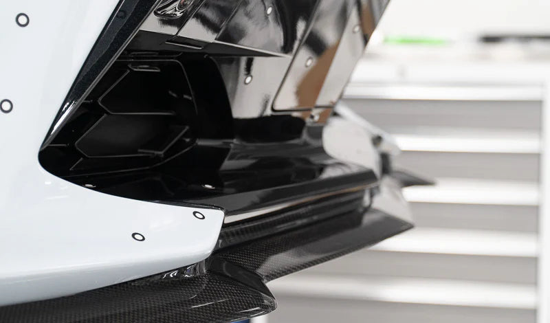 Corvette C8 Stingray 5VM Style Carbon Fiber Front Splitter