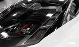 Corvette C8 Carbon Fiber Rear Hatch Vent Overlays