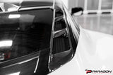 Corvette C8 Carbon Fiber Rear Hatch Vent Overlays