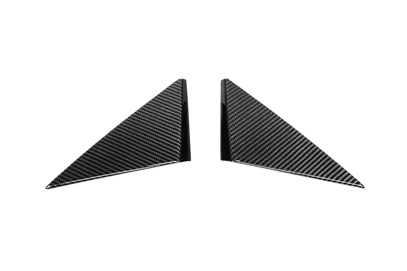 C8 Corvette Carbon Fiber A-Pillar Trim Overlay