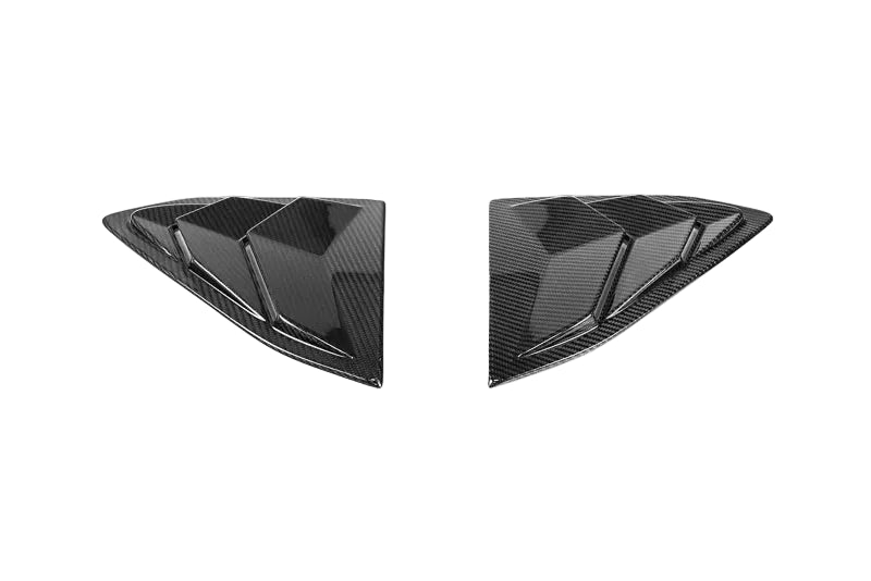 C8 Corvette Vented Carbon Fiber B-Pillar Trim Overlays – Coupe