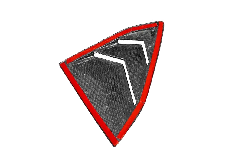 C8 Corvette Vented Carbon Fiber B-Pillar Trim Overlays – Coupe