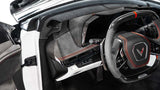 C8 Corvette Driver Side Dashboard Carbon Fiber Overlay (2020+)