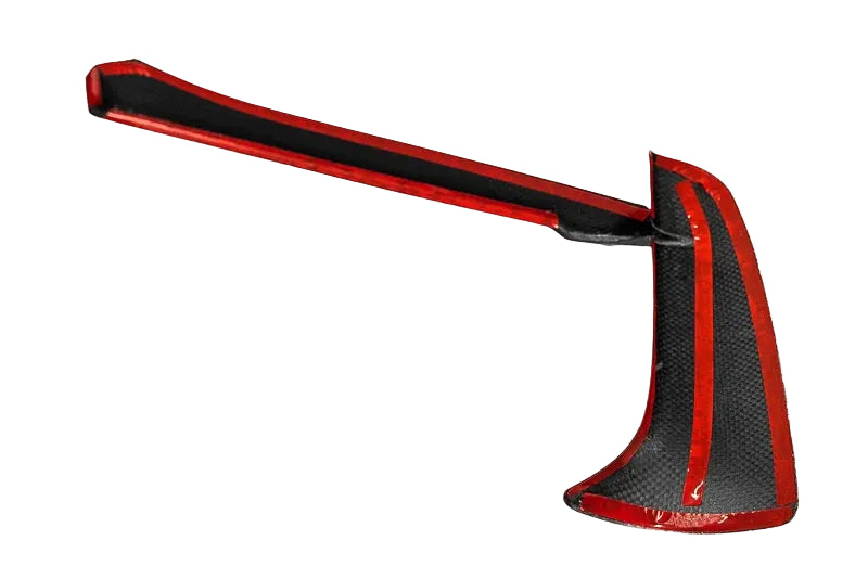 C8 Corvette Carbon Fiber Front Grille Bezel Overlays