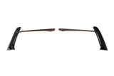 C8 Corvette Carbon Fiber Front Grille Bezel Overlays