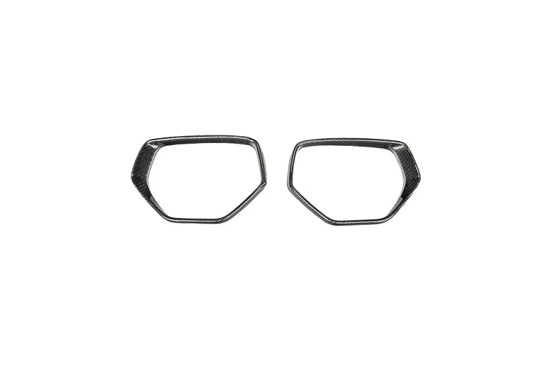 C8 Corvette Carbon Fiber Mirror Inlays – Left & Right