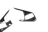 C8 Corvette Carbon Fiber Steering Wheel Side Covers – Heated