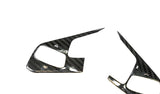 C8 Corvette Carbon Fiber Steering Wheel Side Covers – Heated