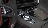C8 Corvette Carbon Fiber Transmission Control Outer Trim
