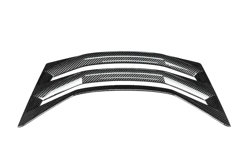 C8 Corvette Convertible Carbon Fiber Hatch Vent Overlay