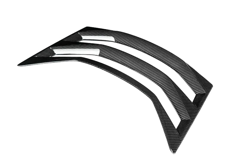 C8 Corvette Convertible Carbon Fiber Hatch Vent Overlay