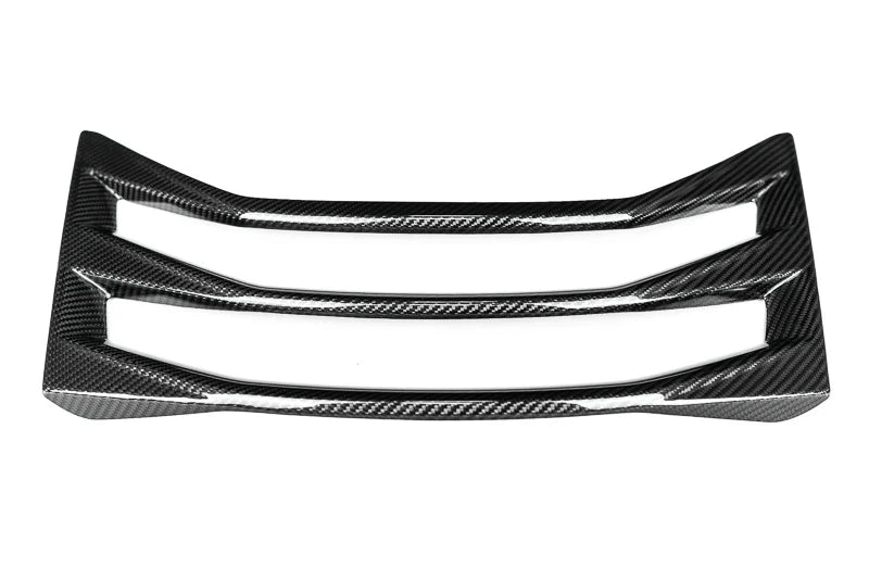 C8 Corvette Convertible Carbon Fiber Hatch Vent Overlay