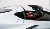 C8 Corvette Vented Carbon Fiber B-Pillar Trim Overlays – Coupe
