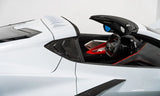 C8 Corvette Vented Carbon Fiber B-Pillar Trim Overlays – Coupe
