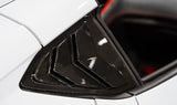 C8 Corvette Vented Carbon Fiber B-Pillar Trim Overlays – Coupe