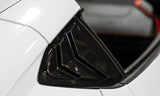 C8 Corvette Vented Carbon Fiber B-Pillar Trim Overlays – Coupe