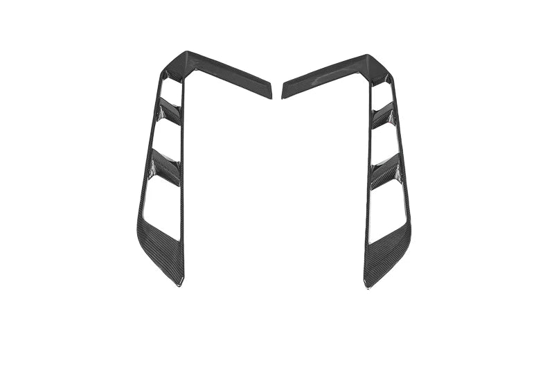 Corvette C8 Carbon Fiber Rear Hatch Vent Overlays