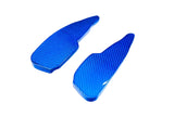 Corvette C8 Stingray Carbon Fiber Paddle Shifter Extenders - Red, Blue, Silver, Forged