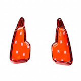Corvette C8 Stingray Carbon Fiber Paddle Shifter Extenders - Red, Blue, Silver, Forged