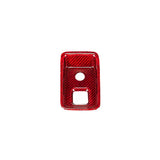 C8 Corvette Red Carbon Fiber Parking Brake Cover
