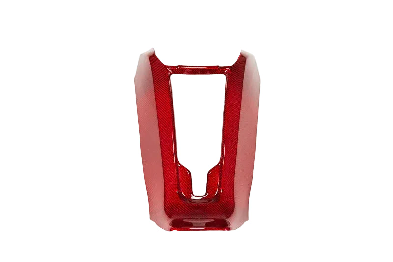 C8 Corvette Carbon Fiber Rear Waterfall Overlay - Red