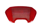 C8 Corvette Carbon Fiber Waterfall Speaker Overlay - Red