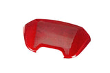 C8 Corvette Carbon Fiber Waterfall Speaker Overlay - Red