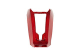 C8 Corvette Carbon Fiber Rear Waterfall Overlay - Red