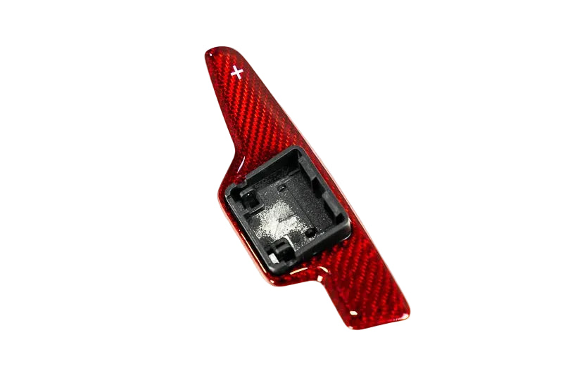 C8 Corvette Red Carbon Fiber Paddle Shifter Replacement