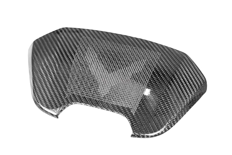 C8 Corvette Carbon Fiber Waterfall Speaker Overlay with Corvette Flags