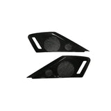 C8 Corvette Carbon Fiber Door Speaker Covers – Black