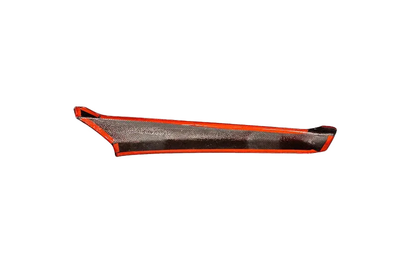 2020–2025 Chevrolet Corvette C8 Red Carbon Fiber Upper Right Center Console Trim