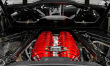 C8 Corvette Z06 LT6 Red Carbon Fiber Engine Cover