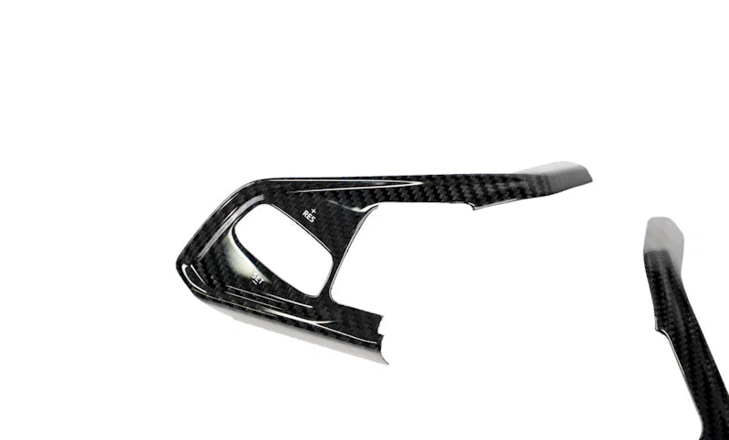 2024+ C8 Corvette Carbon Fiber Steering Wheel Side Covers – Heated