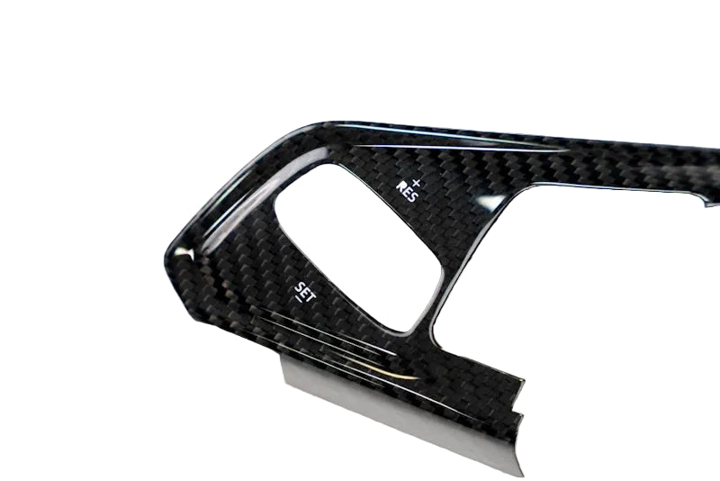 2024+ C8 Corvette Carbon Fiber Steering Wheel Side Covers – Heated